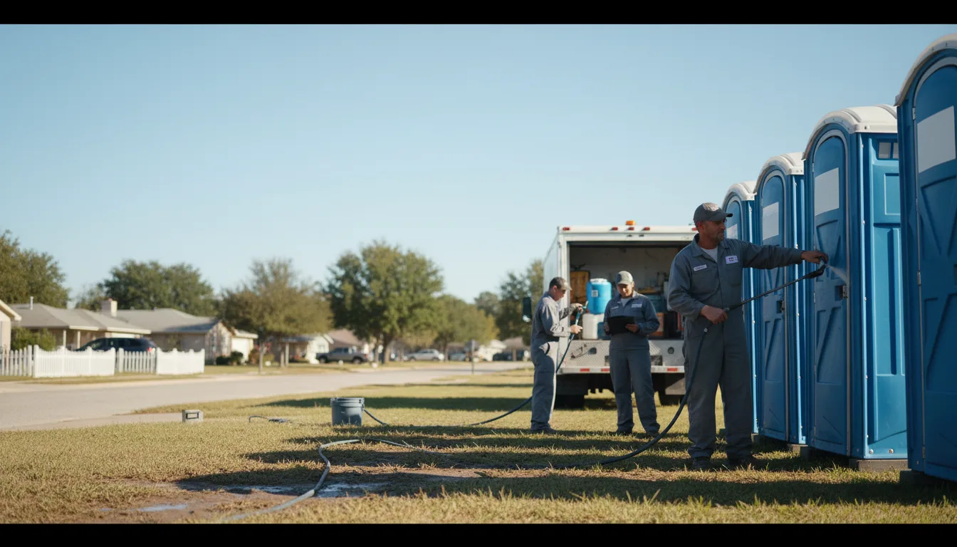 Long-Term Portable Toilet Rental in Progreso, TX near me